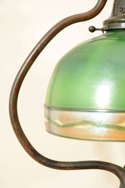 Bronze Tiffany Studios Tel-El-Amarna Desk Lamp For Sale