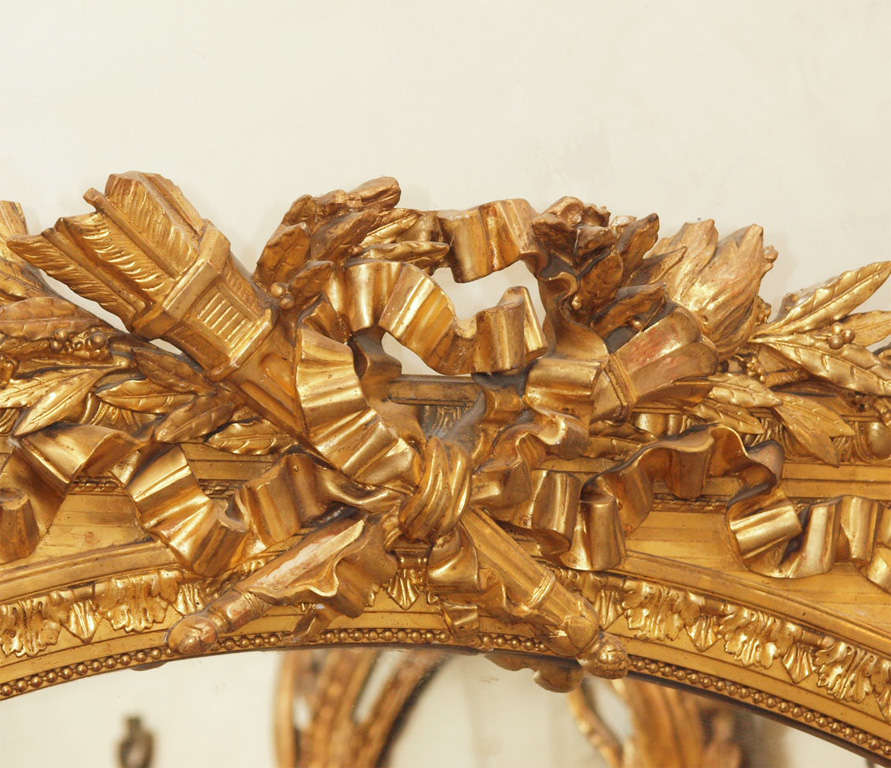 Napolean III Gilt Mirror