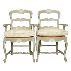 Vintage Provencal Armchairs
