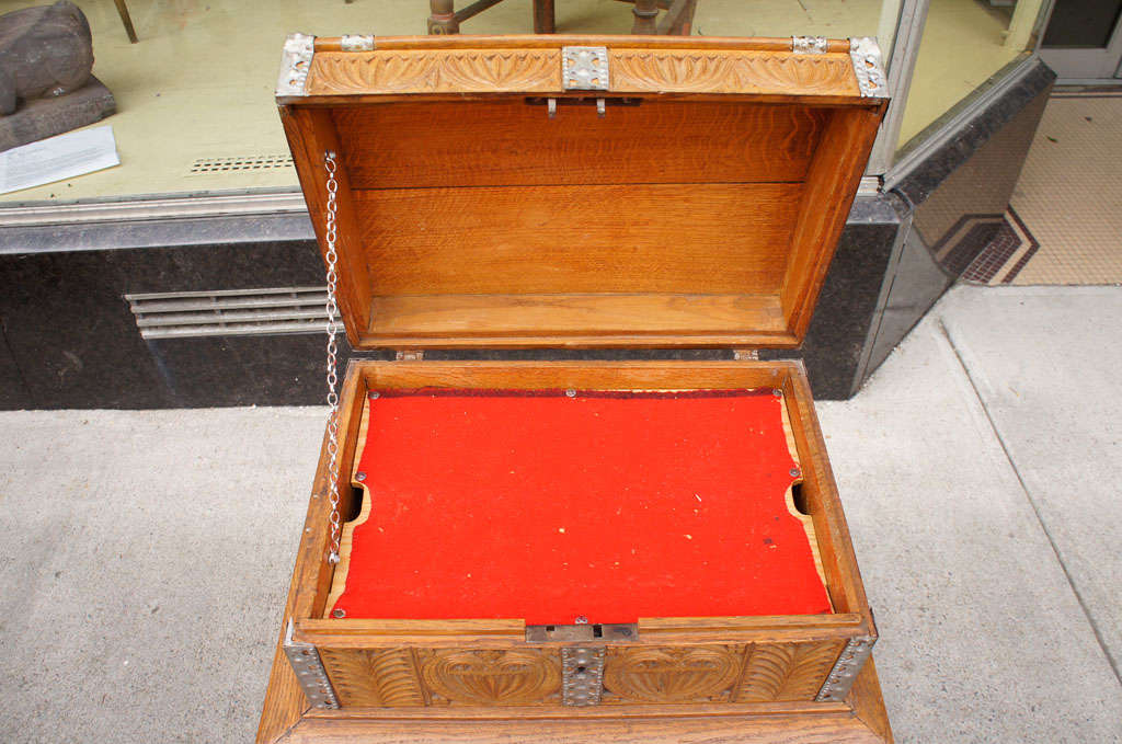 19th Century Small Chest on Stand