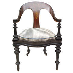 19th C Spoon Back Chair