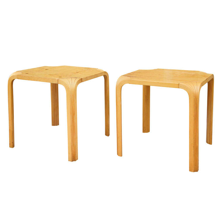 Pair of Aalto Side Tables