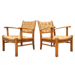 Pair of Rope Armchairs