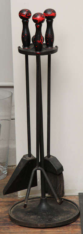 Mid Century Fire Tools