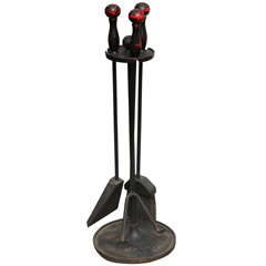 Mid Century Fire Tools