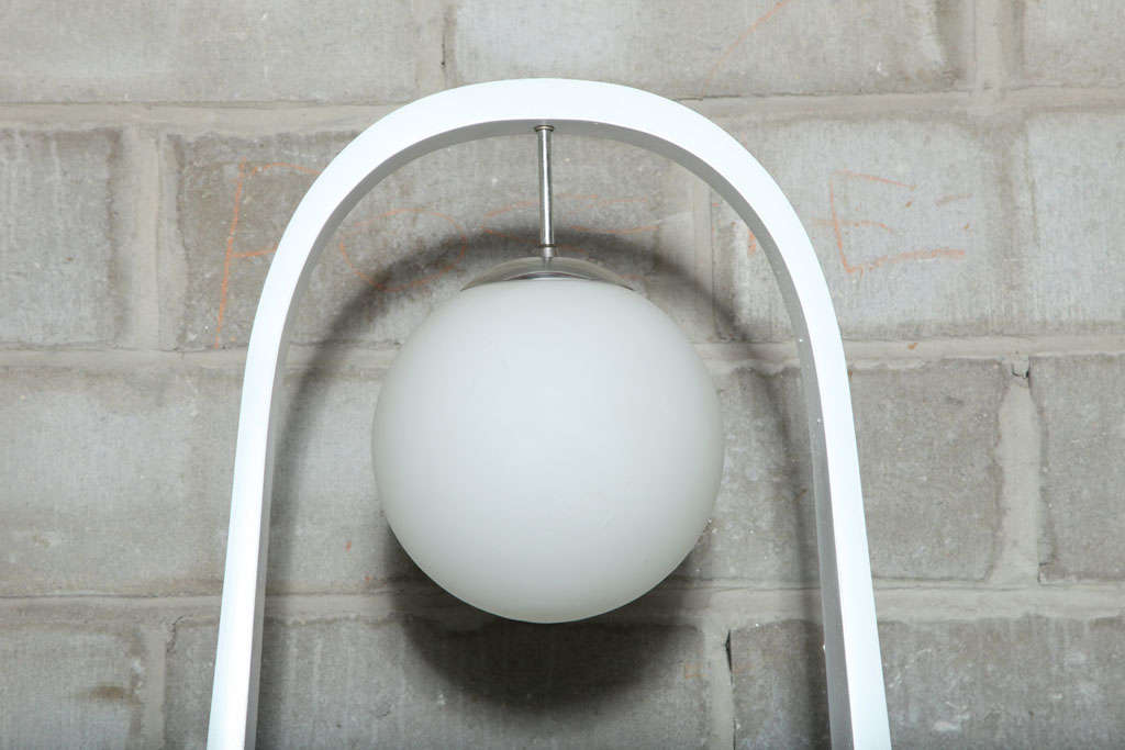 Metal Milo Baughman Sculptural Floor Lamp