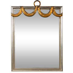 Dorothy Draper Style Gilt Mirror