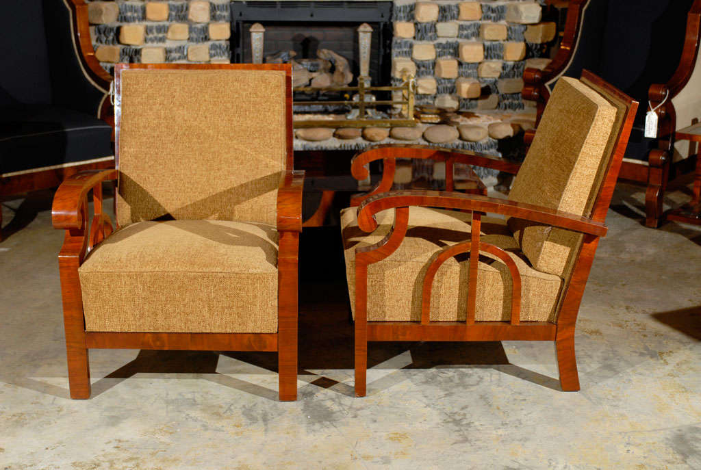Pair of Art Deco Chairs 2