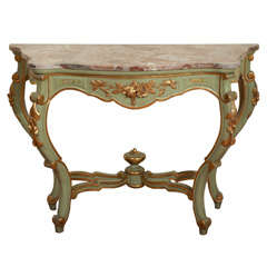 Rococo, Louis XV style painted console