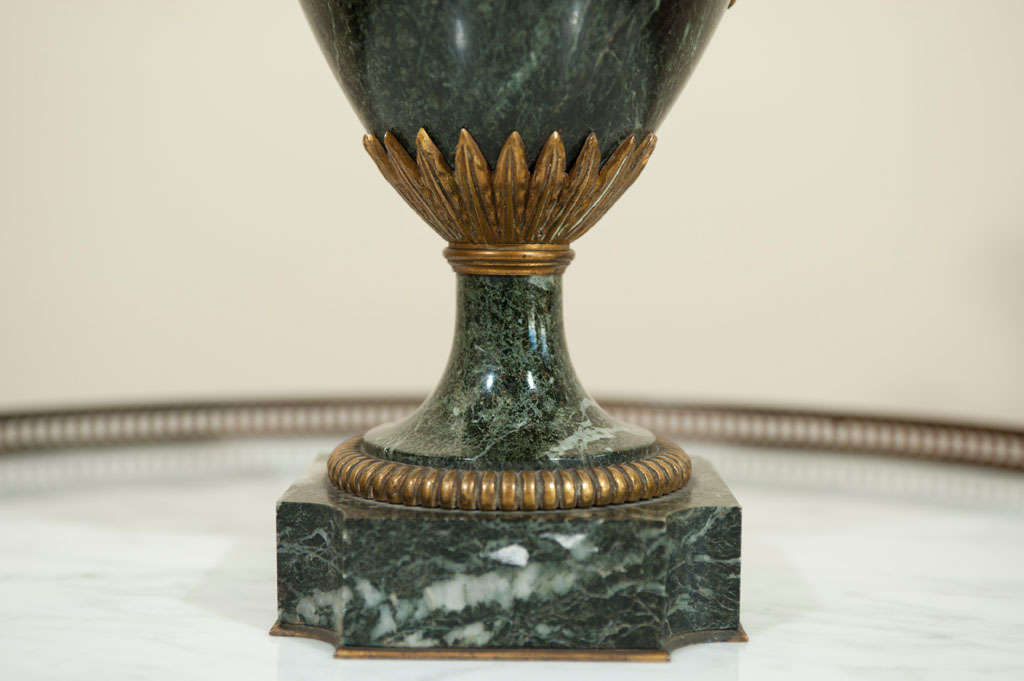 Pair Of Neo-classic Marble Urns 1