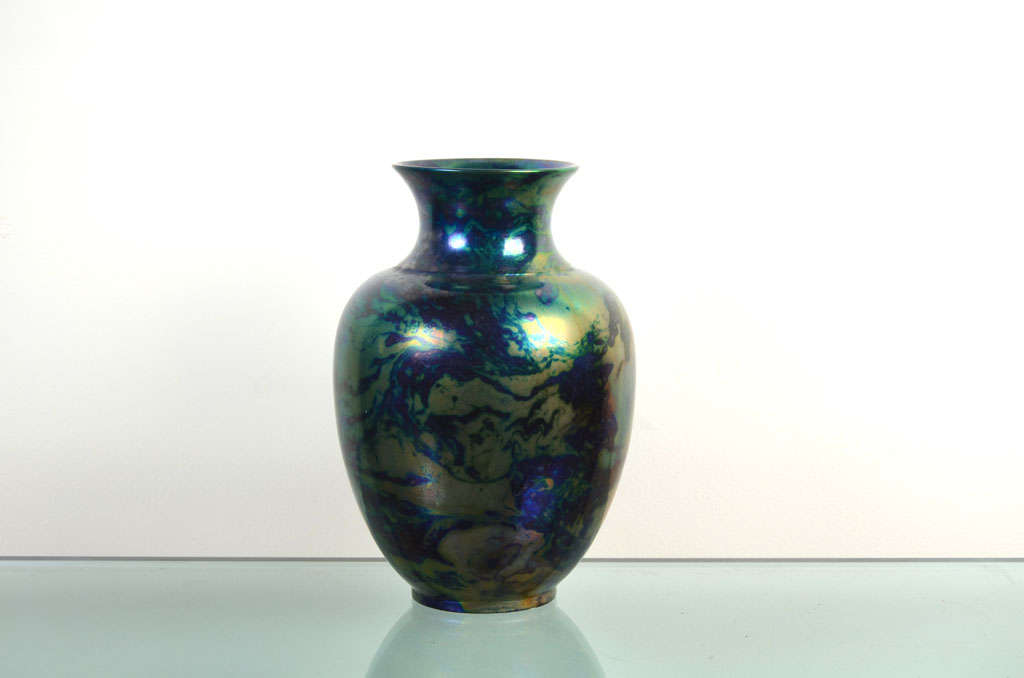Vilmos Zsolnay Vase For Sale 1