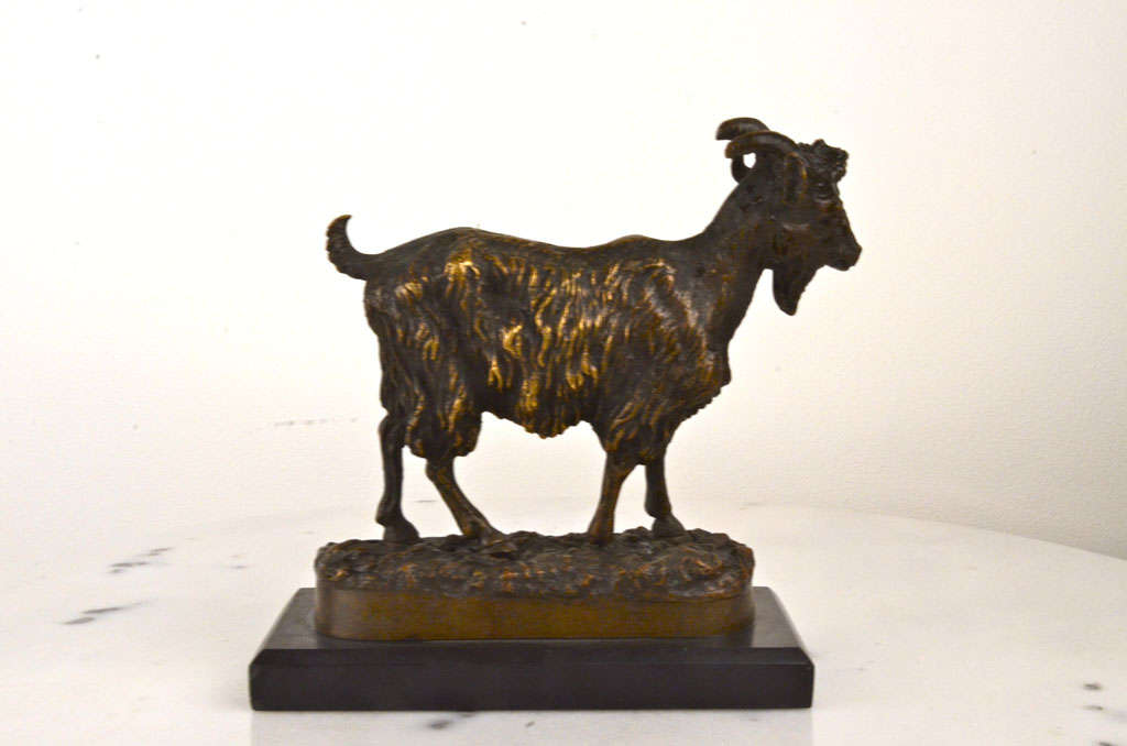 Goat by P.J. Mene 1810-1879
