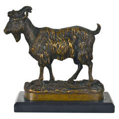 Goat by P.J. Mene 1810-1879