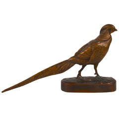 Pheasant By Alfred Jacquemart 1824-1896 Pheasant By Alfred Jacquemart 1824-1896