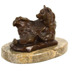 Bear by BARYE Alfred (1839-1882)