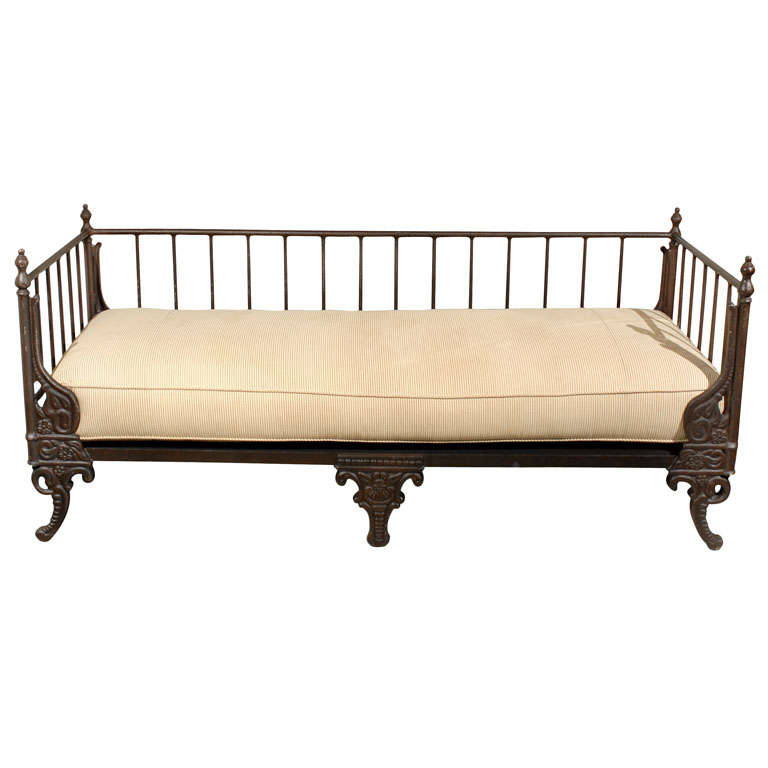 French Iron Daybed at 1stDibs