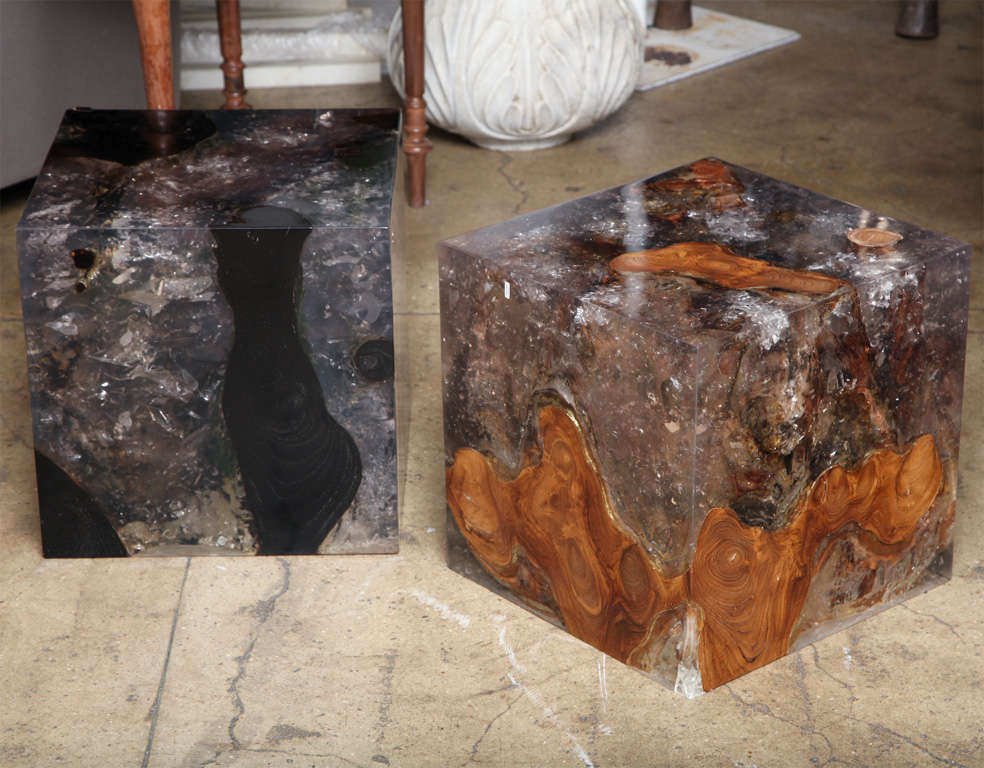 Balok Resin Cube Table