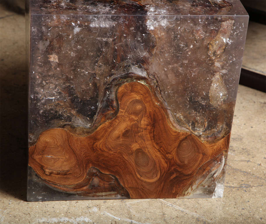 Balok Resin Cube Table at 1stDibs
