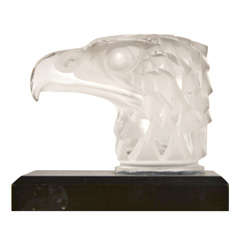 Antique Mascot "Eagle head". by René Lalique