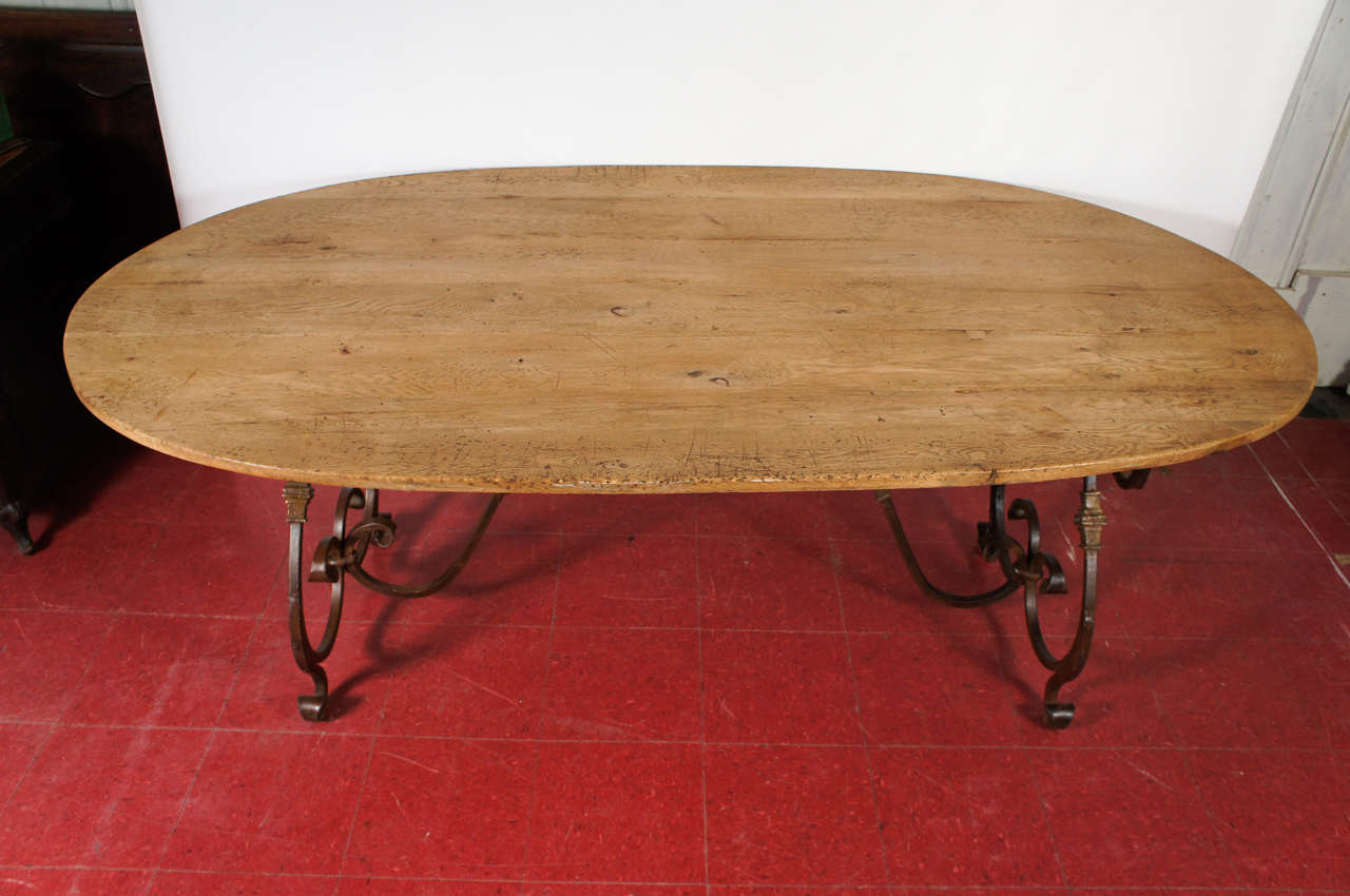french wrought iron dining table