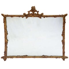 Gold gilded wood mirror