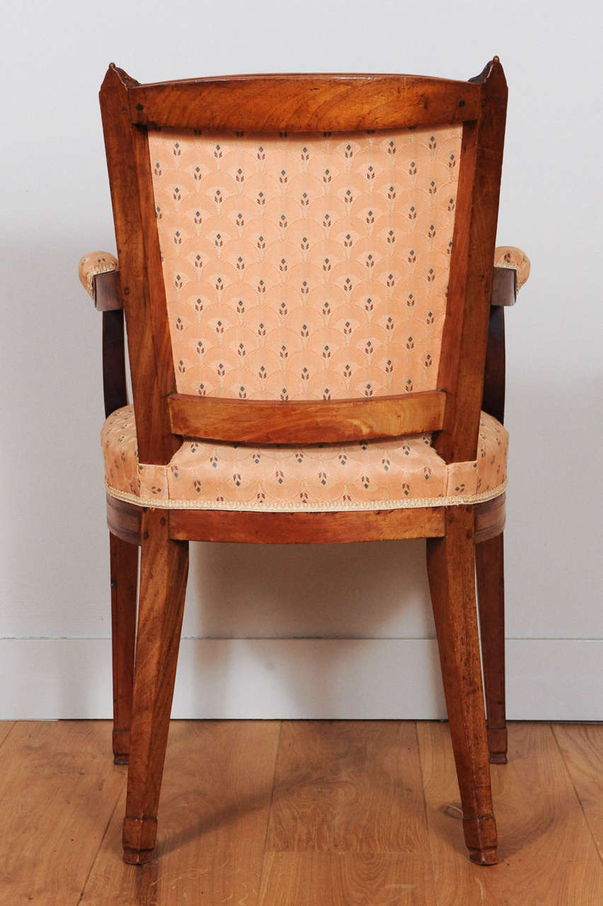 A set of 8 Dutch mahogany dining chairs, circa 1800 For Sale 2