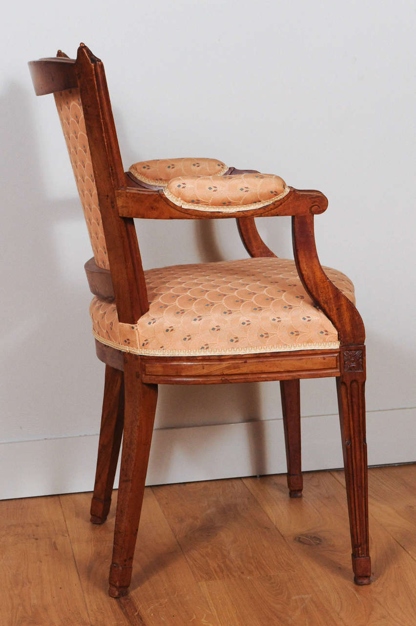 A set of 8 Dutch mahogany dining chairs, circa 1800 For Sale 3