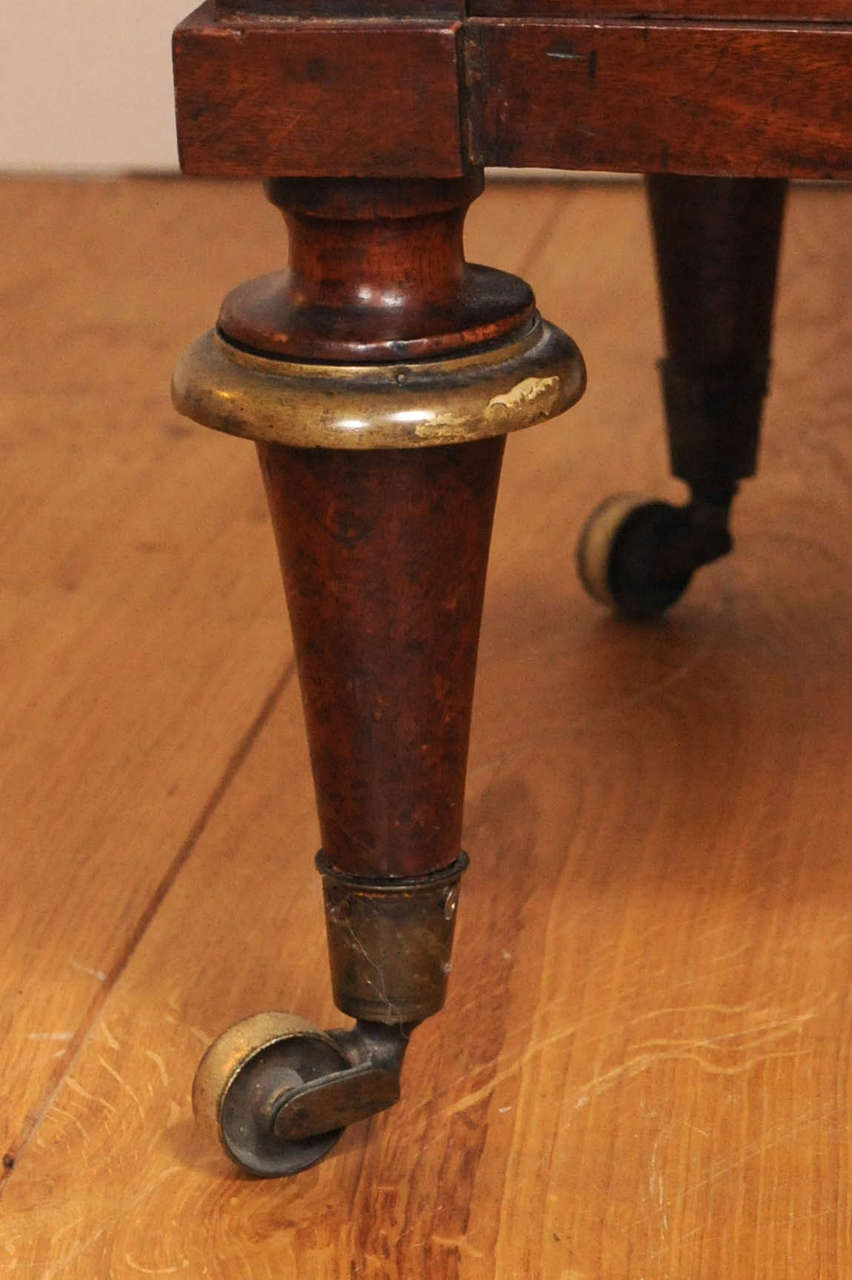 A Very Nice Mahogany Original Shavers-pedestal (table). For Sale 1