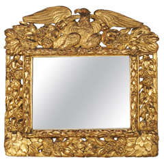 An original gilded English regency mirror, circa 1800