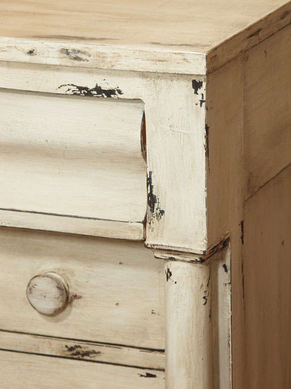 French Swedish Style Painted Commode or Chest