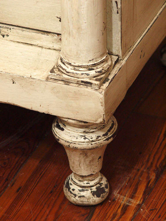 Swedish Style Painted Commode or Chest 1