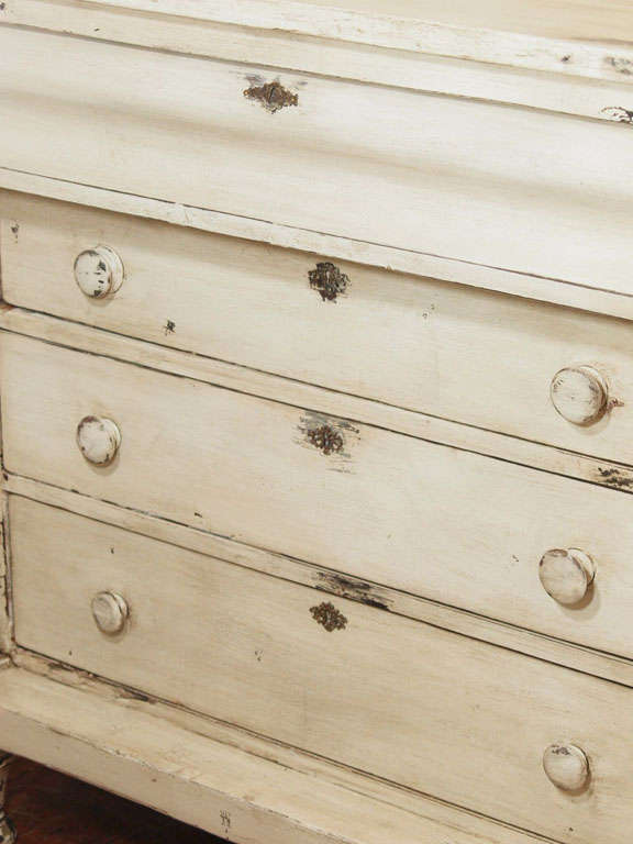 Swedish Style Painted Commode or Chest 2