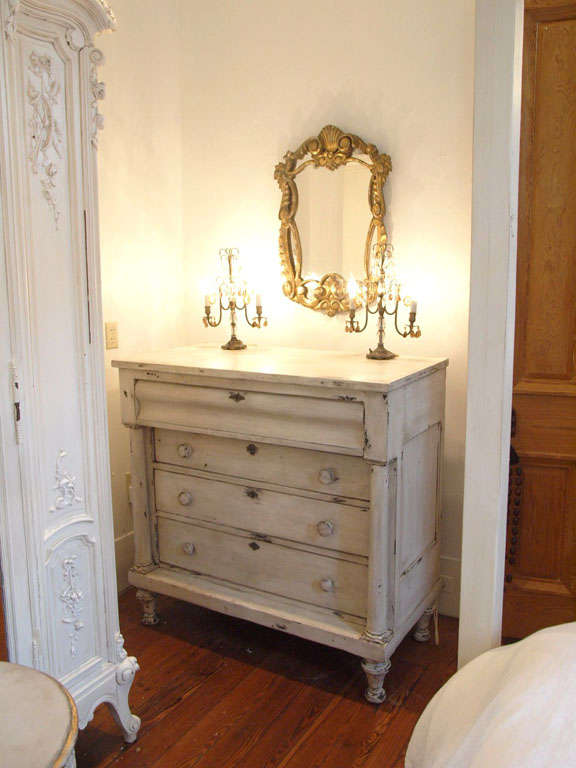 Swedish Style Painted Commode or Chest 5