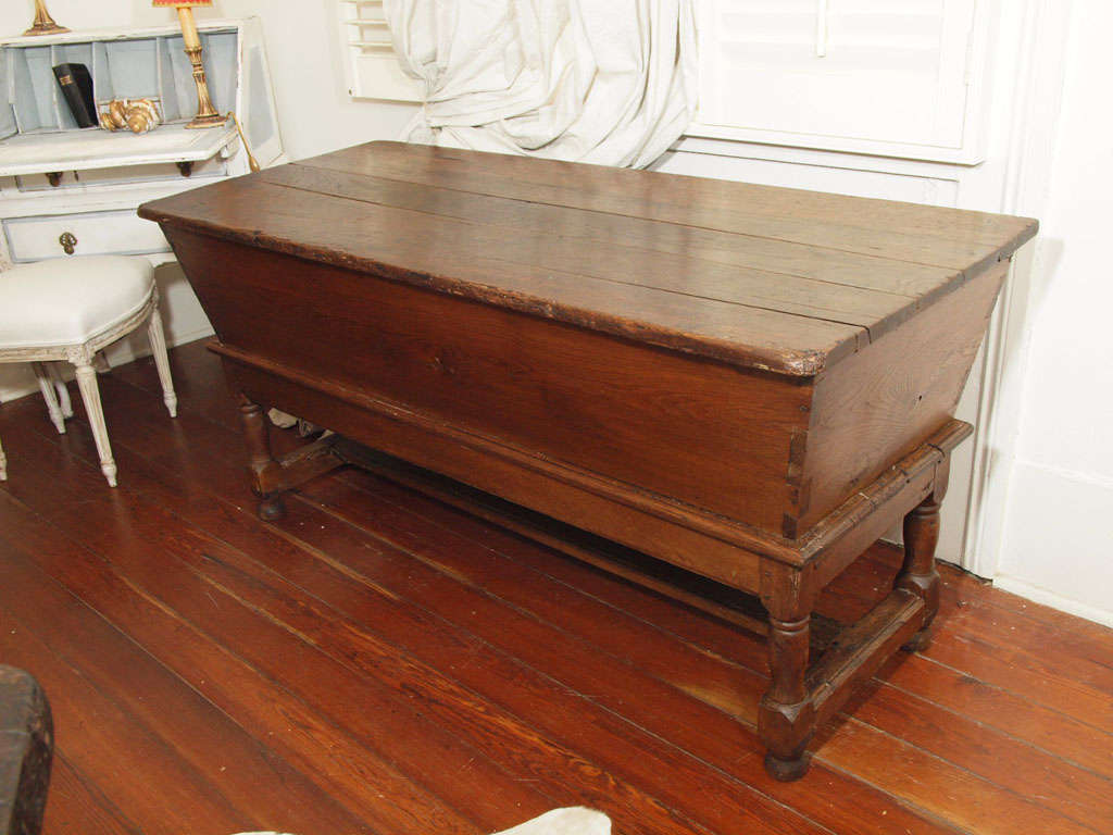 Antique French Kneading Dough Trough or Box For Sale at 1stDibs