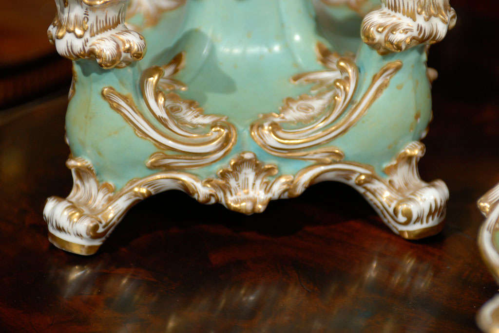 19th Century English Porcelain Epergne 3