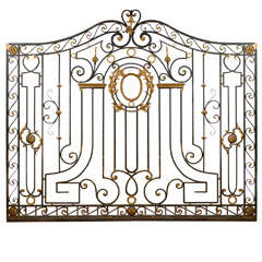 Exceptional French Interior Gate