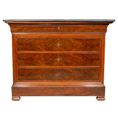 Louis Philippe flame Mahogany Chest