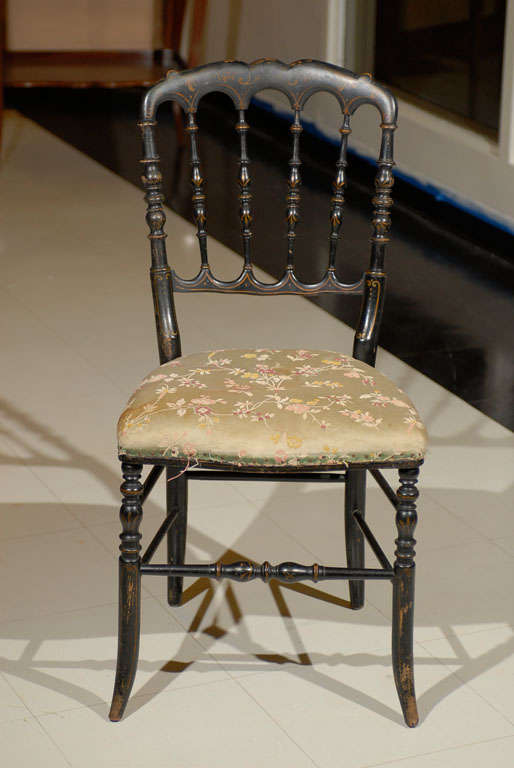 Italian Victorian Occasional Chair