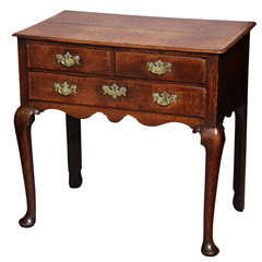 Charming George II Oak Lowboy