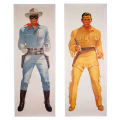 Lifesize Lone Ranger Poster from TV Series 3