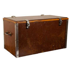 Vintage Laminated Ice Chest from Luxury Yacht