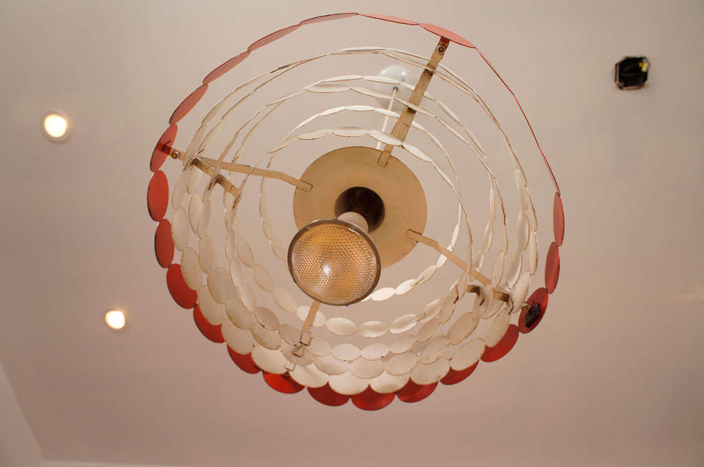 Geometric Disc Hanging Fixture For Sale 1