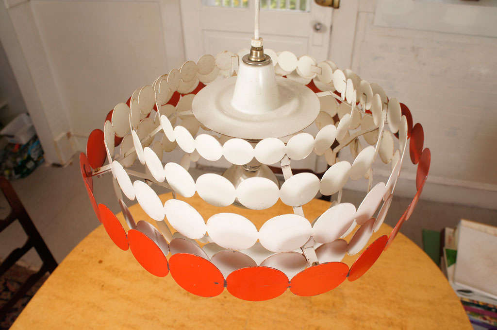 Geometric Disc Hanging Fixture For Sale 2