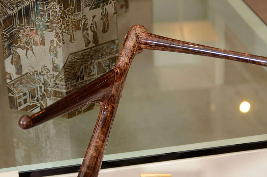 Three-Tier Italian Bar Cart by Aldo Tura 5