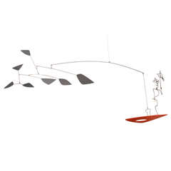 "Man Followed by Clouds"  Mobile After Calder