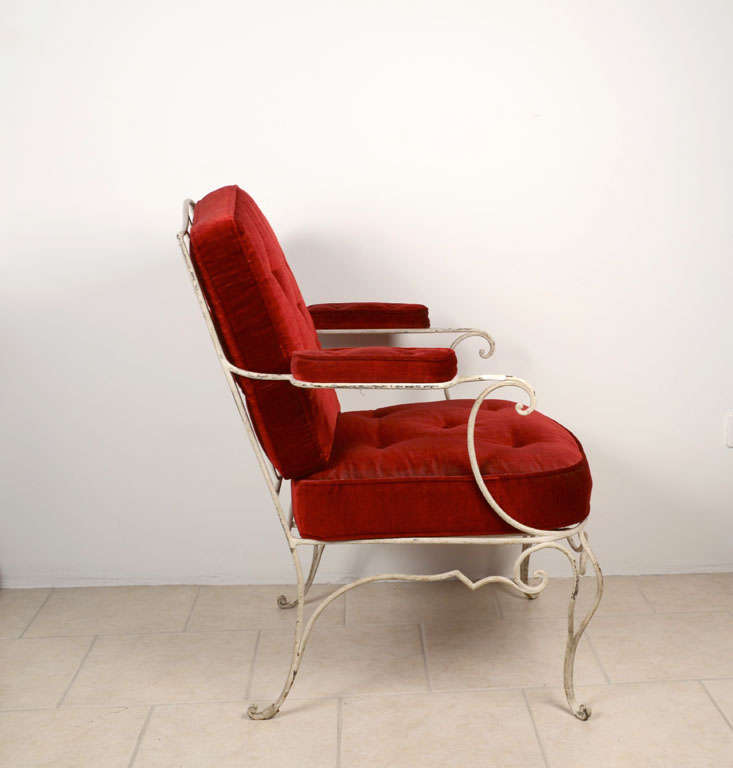 French Pair of René Prou armchairs