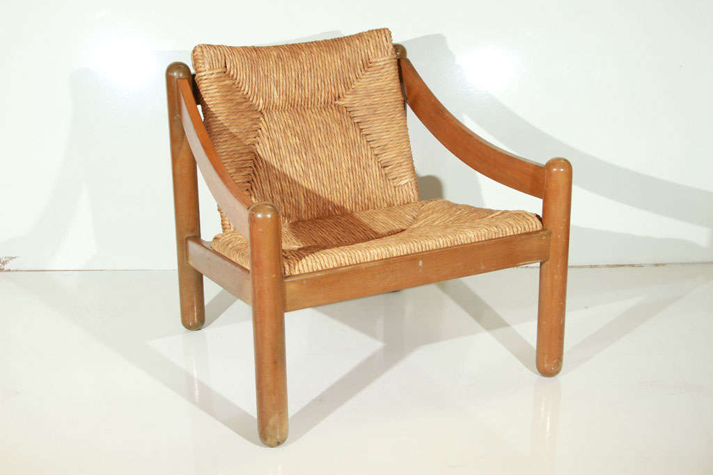 Mid-20th Century Vico Magistretti for Cassina “Carimate” Lounge Chairs