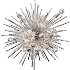 Custom Crystal Sputnik with Nickel Telescopes 6
