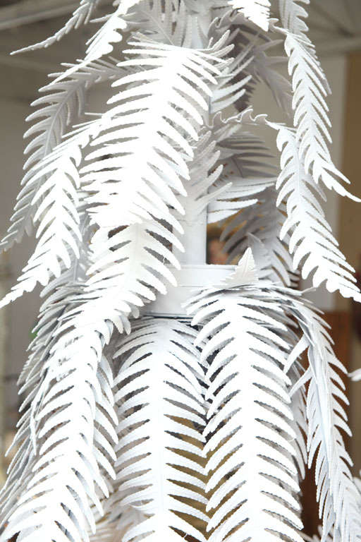 Metal Fern Chandelier 2