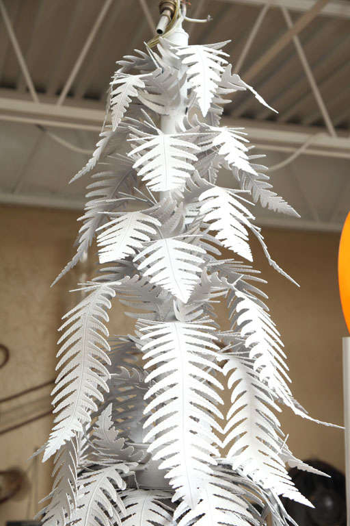 Metal Fern Chandelier 3